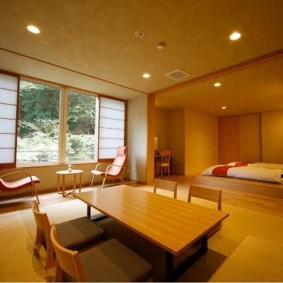 和洋式リバービュールーム(浴室) ひなたみ館 クーポン