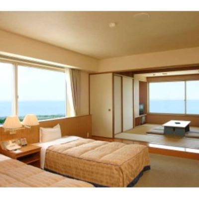 和風西洋風ルーム(ベッド2台) 寺泊岬温泉　ホテル飛鳥　寺泊漁港直送の海の幸を味わう クーポン