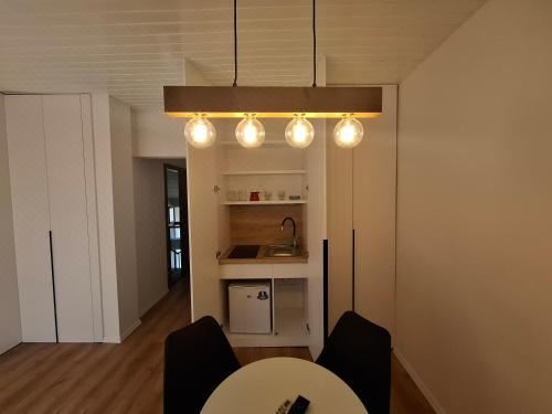 湖景一卧室公寓 - 带露台