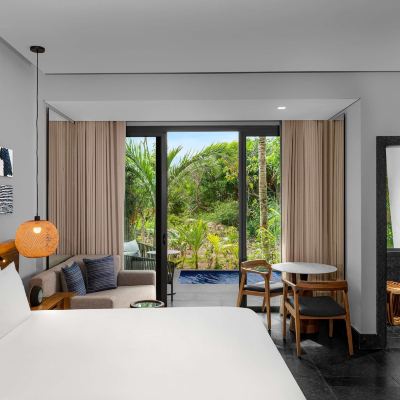 Mobility Accessible King Room with Roll in Shower Conrad Tulum Riviera Maya Promo Code