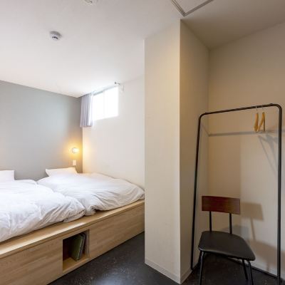 高級雙床房， 2 張單人床， 公共浴室 京急普拉特旅舍 三之輪森林優惠