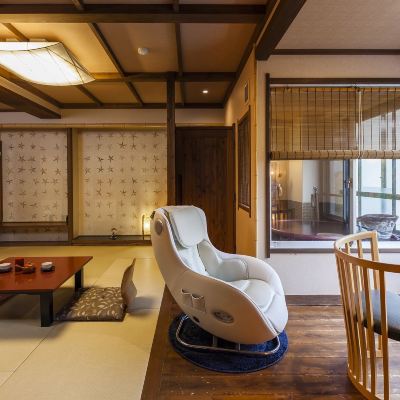 帶溫泉浴的日式房間-禁菸-310 最上町觀松館旅館優惠