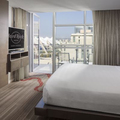Suite, 1 King Bed, Balcony (Woodstock) Hard Rock Hotel San Diego Promo Code