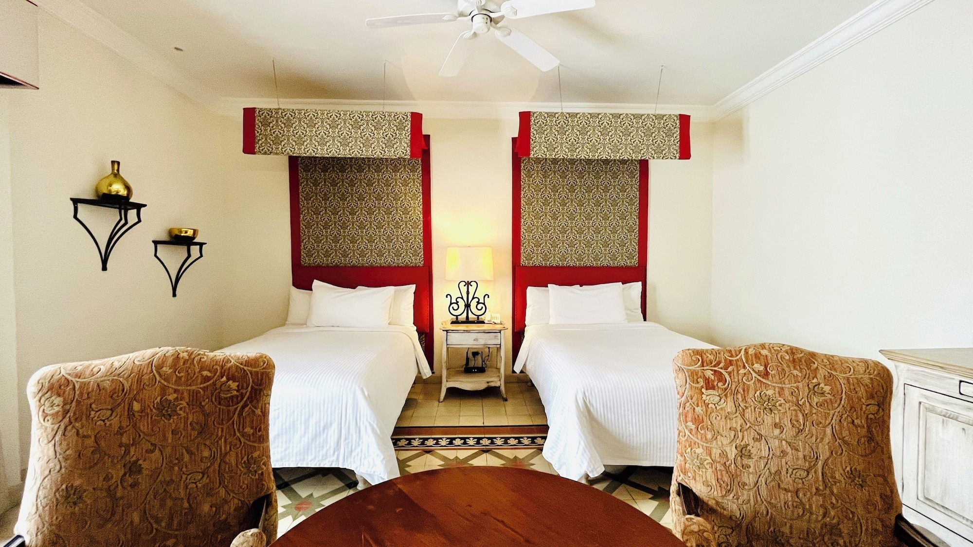 套房， 2 张双人床