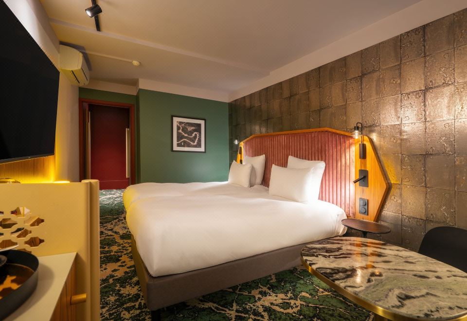 高级2张单人床房