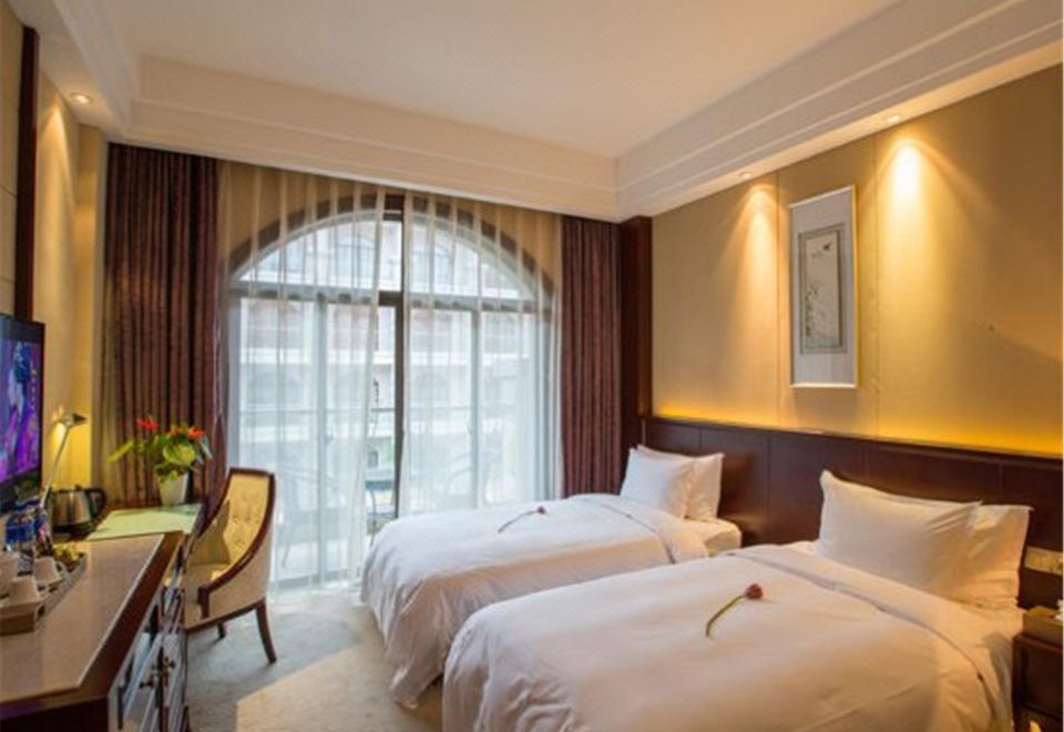 負氧離子園景雙床房