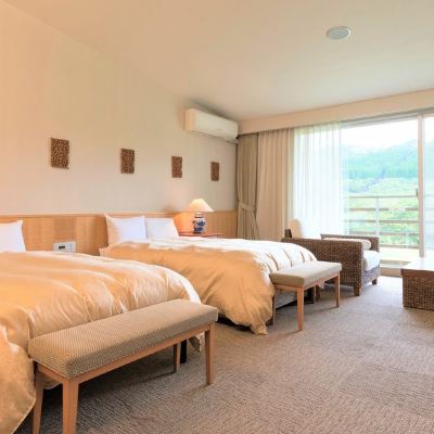 [44 Square Meters] [Junior Suite] [Twin Room] [Non-Smoking] [Mountain View] 峰山高原ホテルリラクシア クーポン
