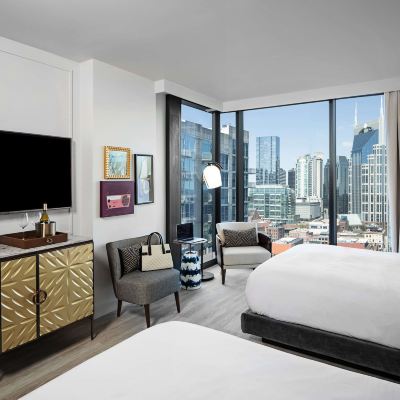 2 Queen Beds Room Hyatt Centric Downtown Nashville Promo Code
