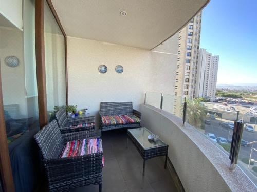 Departamento Jardín del Mar, Spa y Resort Apartment With Balcony