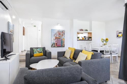 享有花园景致的公寓