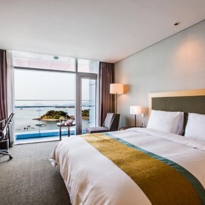 [Health Rest Package]Deluxe Double+Coffee+Sauna For 2 Pax 히든 베이 호텔 여수 쿠폰