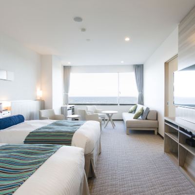 デラックスビューツインルーム(浴室)(禁煙) 白浜オーシャンリゾート クーポン