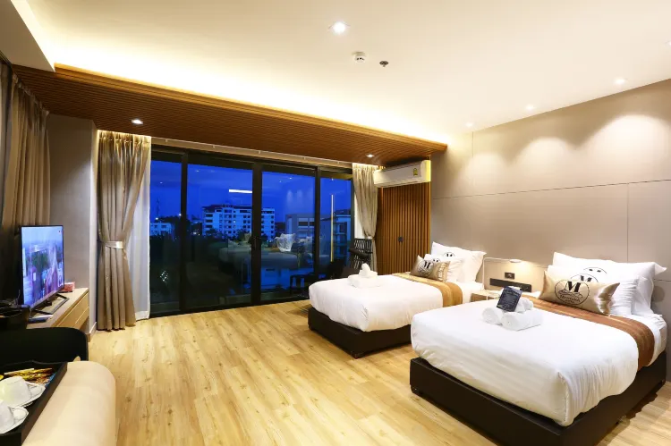 ห้องดีลักซ์ เตียงแฝด