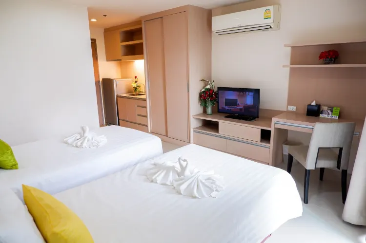 ห้องเอ็กเซ็กคิวทีฟสตูดิโอเตียงคู่