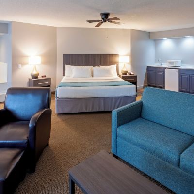 Suite, 1 King Bed with Sofa Bed (Suite, 1 King 1 Bed Whirlpool Firepla) Paynesville Inn & Suites Promo Code