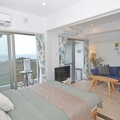 一臥室公寓 美麗海露台公寓優惠