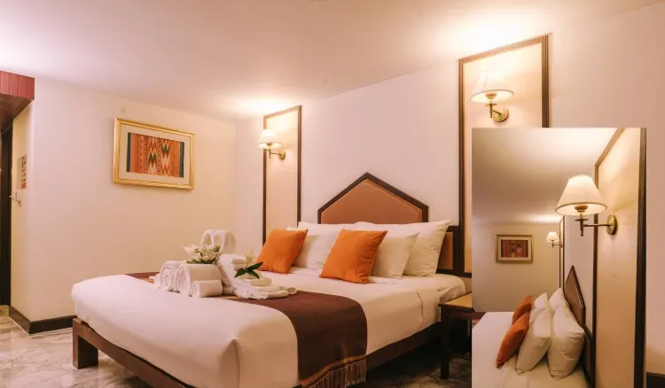 ห้องดีลักซ์ เตียงใหญ่ 1 เตียง