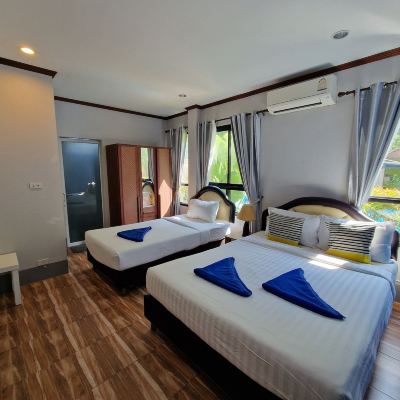 ดีลักซ์อะพาร์ตเมนต์ รหัสโปรโมชั่น ริมเขา รีสอร์ท