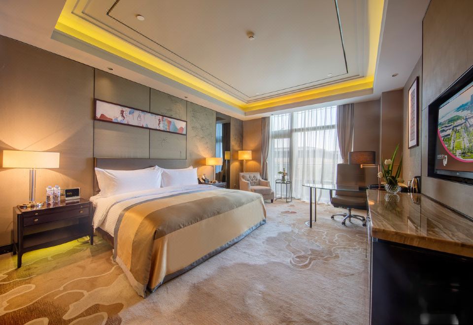 景观阳台大床房