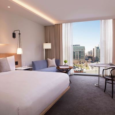Hearing Accessible Deluxe King Bed Room Conrad Washington DC Promo Code
