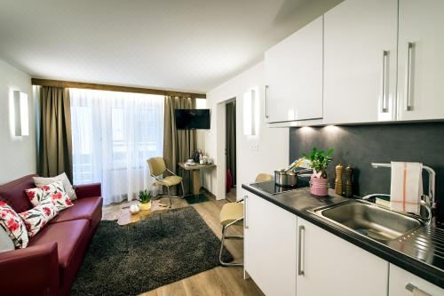 一卧室公寓（带阳台）