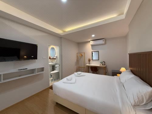 带露台的双人房