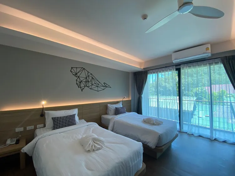 ห้องดีลักซ์ เตียงแฝด