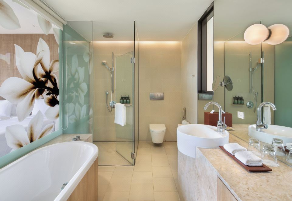 特大床標準房 跑道景觀 高樓層