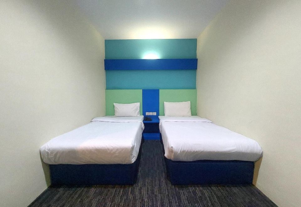 标准双床房， 1 间卧室