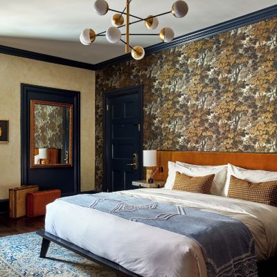 King Salon, 1 King Bed (the Emily, Floor 3) Guild House Hotel Promo Code
