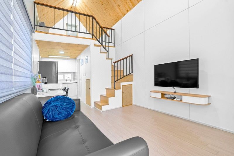 别墅房203，带泳池