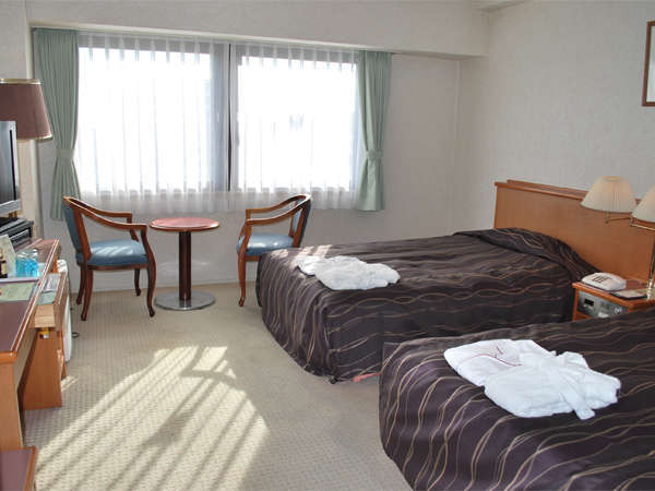 城景双床房，带浴室，禁烟