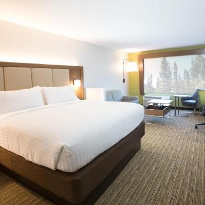 1 King Bed Suite Mobility Accessible Shower Holiday Inn Express & Suites Greenwood Mall, an IHG Hotel Promo Code