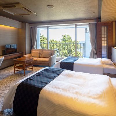 スタンダードツインルーム(禁煙） 夢海游 淡路島 クーポン