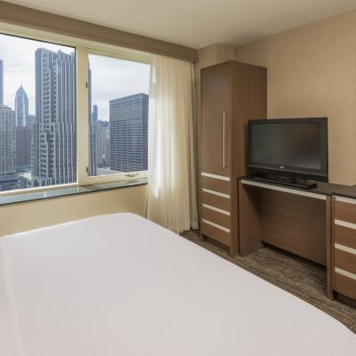 Premium One Bedroom King Suite Embassy Suites Chicago Downtown Magnificent Mile Promo Code
