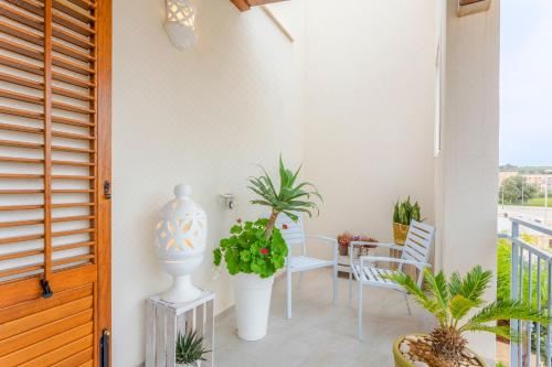 带露台的双人房