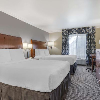 2 Queen Beds, Non-Smoking, High Speed Internet Access, Coffee Maker, Hairdryer, Iron and Ironing Board Best Western Plus Marina Shores Hotel Promo Code