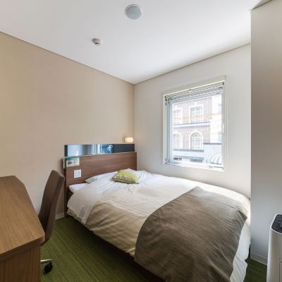 【禁煙】スタンダードダブルルーム スーパーホテル Lohas 博多駅・筑紫口天然温泉 クーポン