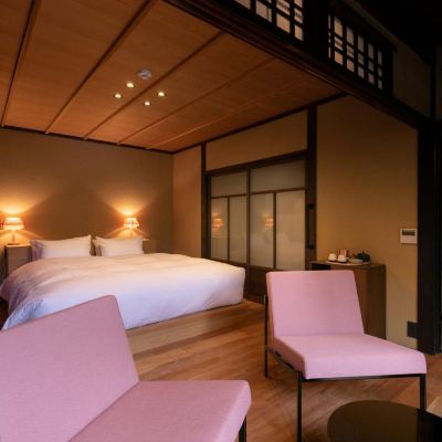 露天風呂付き高級和室ダブルルーム Nazuna 京都 御所 クーポン