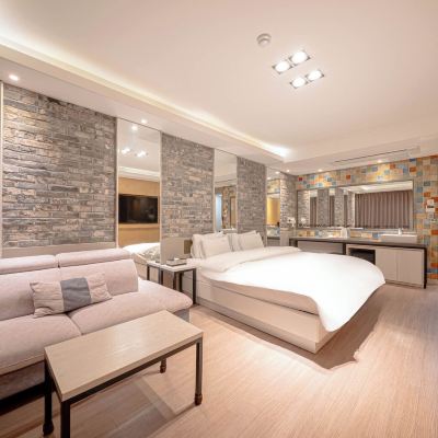 帶海景的豪華雙人房-禁煙 浦項景觀酒店優惠