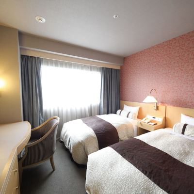 富士山ビューのツインルーム-喫煙 沼津リバーサイドホテル クーポン