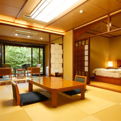 Modern Japanese-Style Room With Open-Air Hot Spring Bath (Type D) たてしな藍 クーポン