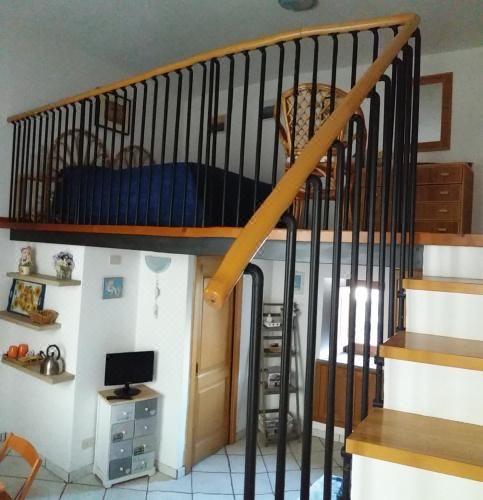 带露台一室公寓