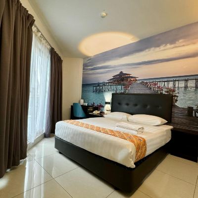 Deluxe Queen Balcony Kupon Best View Hotel Sunway Mentari