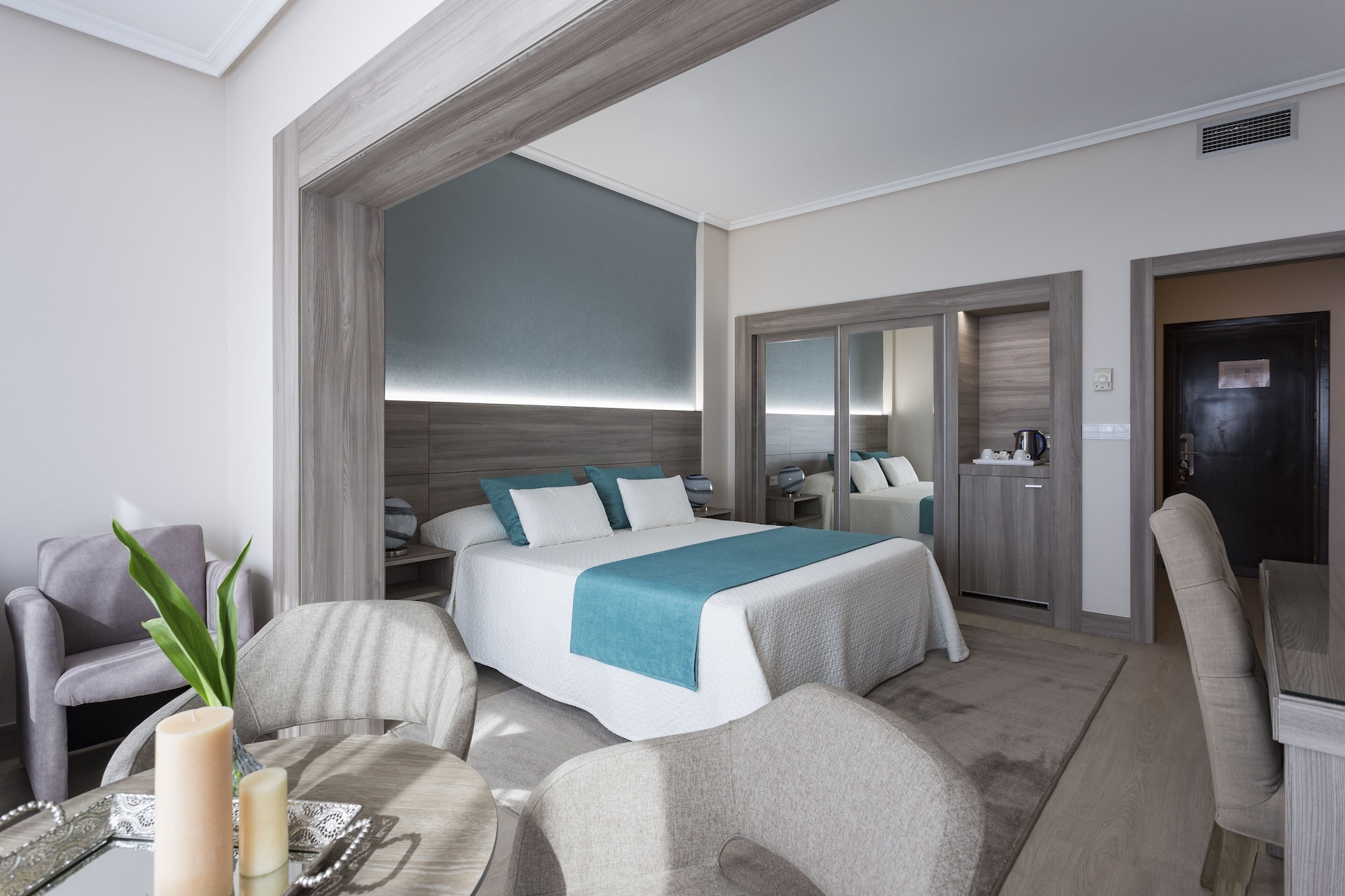 双人豪华双人或双床间