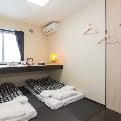 Private Twin Room with 1 Lofted Bed, Shared Toilet and Shower Fujitaya Bnb Promo Code