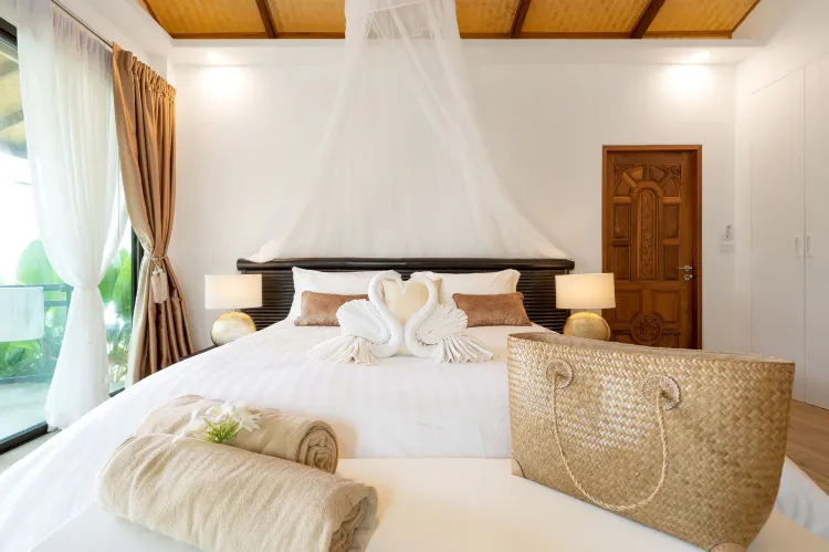 Luxury Room, 1 King Bed, Terrace, Beach View