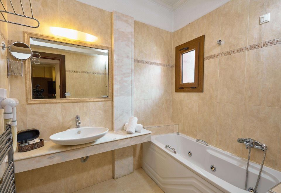 带壁炉的小型套房