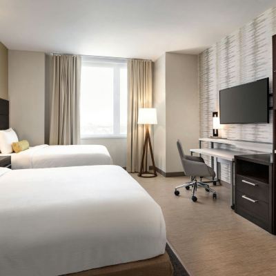 2 Queens, Guest Room, 2 Queen Residence Inn by Marriott New York JFK Airport Promo Code