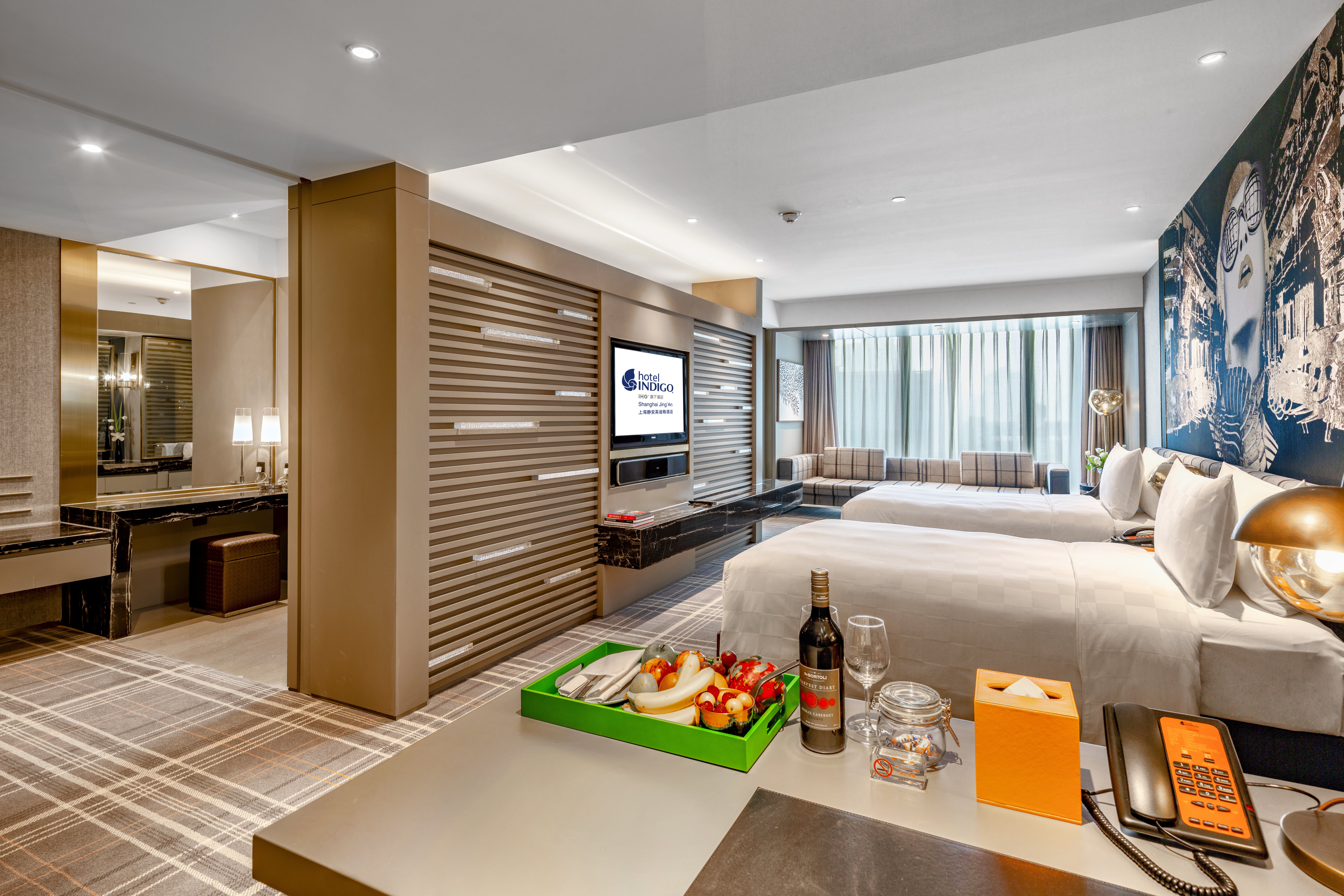 英迪格豪华双床房